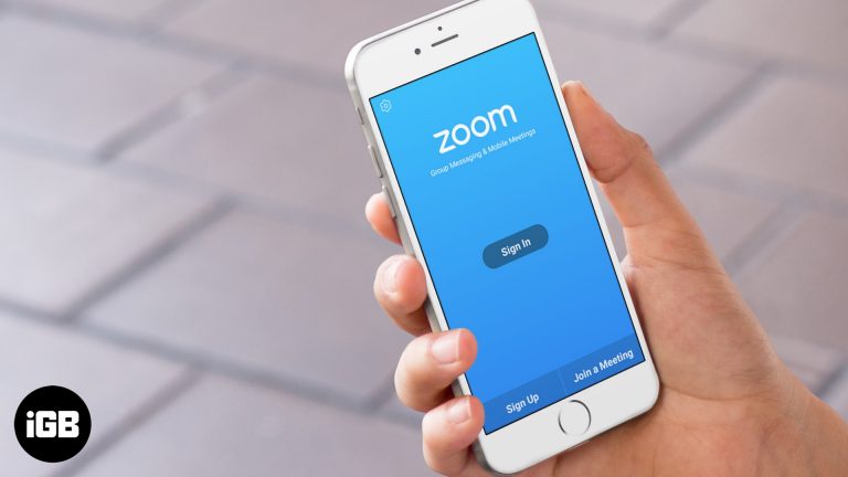 Как исправить приложение Zoom, не работающее на iPhone и iPad