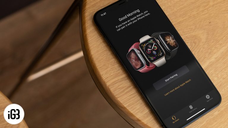 Как исправить Apple Watch, не соединяющиеся с iPhone