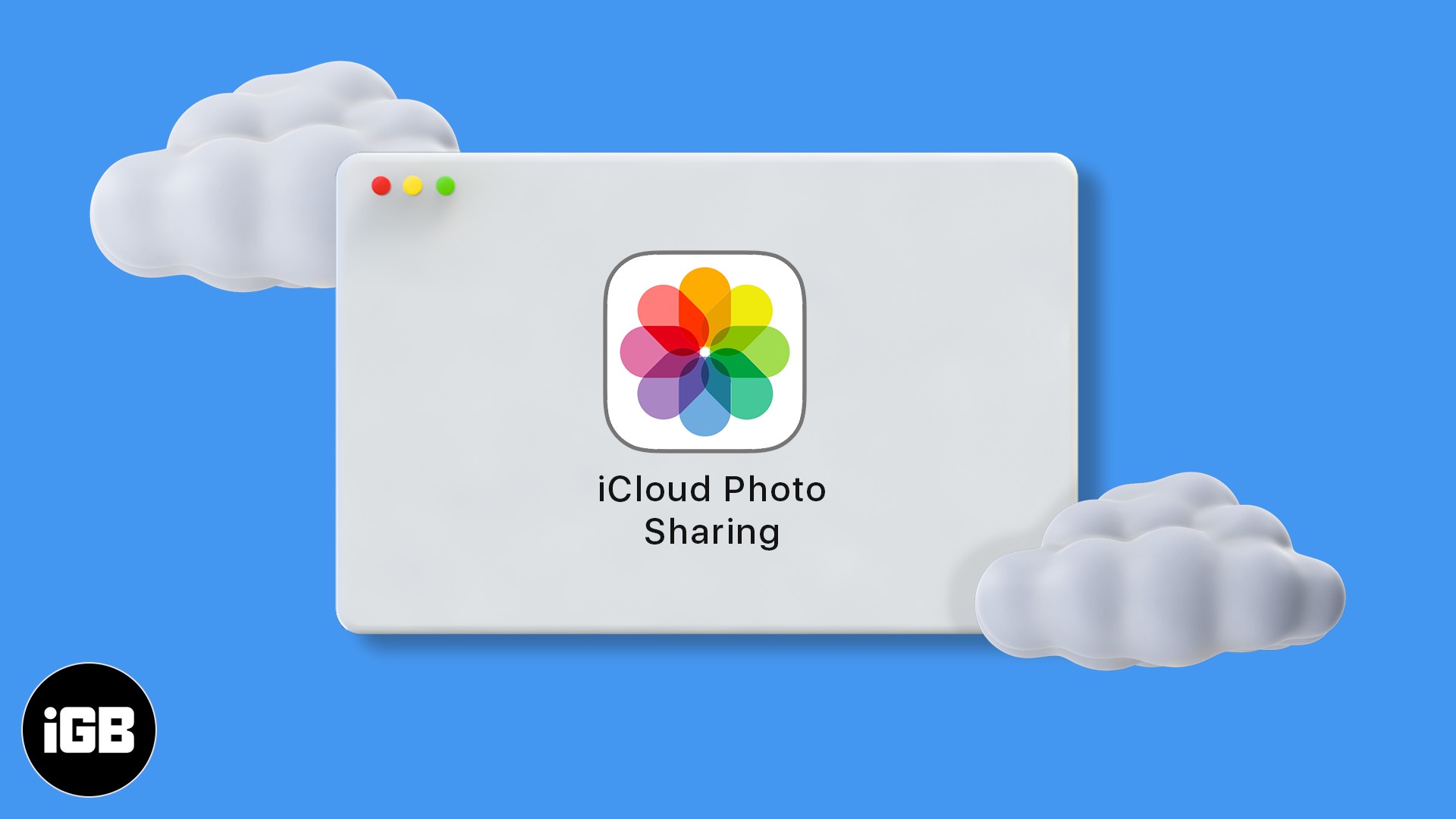 Общие альбомы в icloud