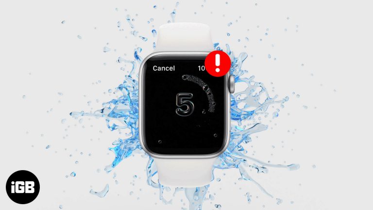 Мытье рук не работает на Apple Watch?  Вот как это исправить