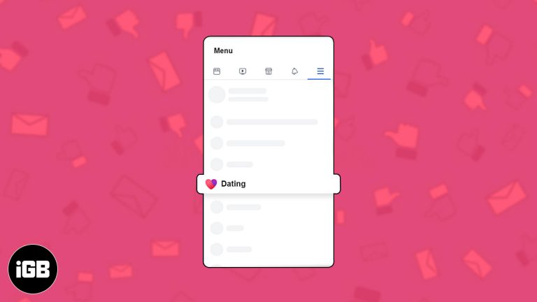Как использовать Facebook Dating на iPhone: полное руководство