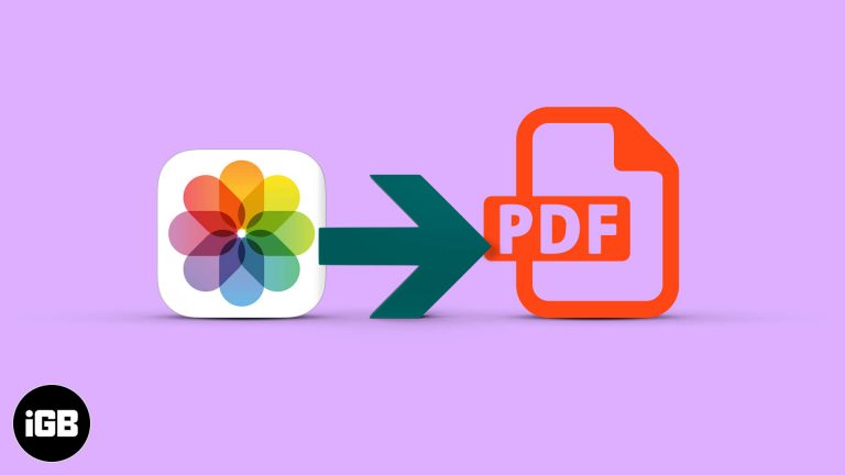 Как конвертировать фото в PDF на iPhone и iPad