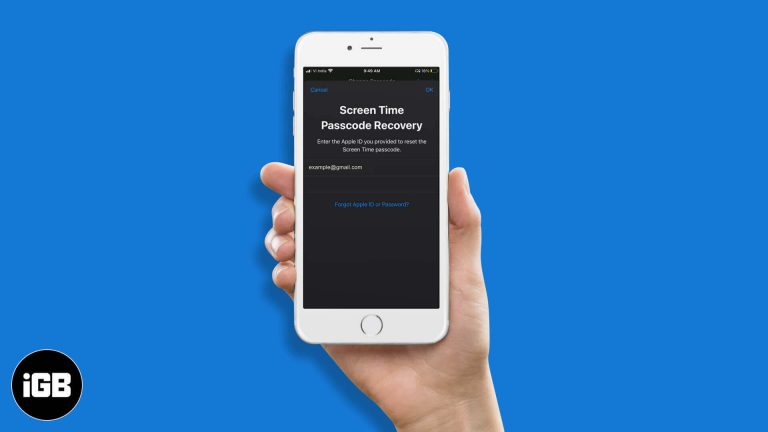 Как сбросить пароль экранного времени на iPhone или iPad в iOS 14/13