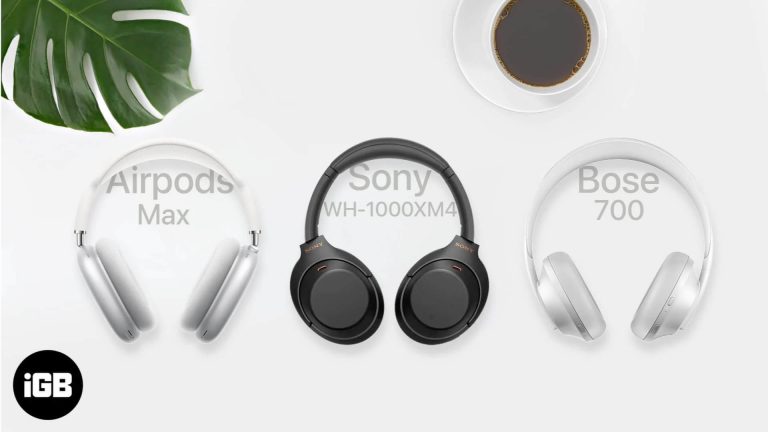 Apple AirPods Max против Sony WH-1000XM4 против Bose 700: что лучше купить?
