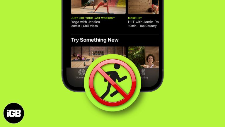 Советы по исправлению того, что Apple Fitness + не отображается на iPhone, iPad или Apple Watch