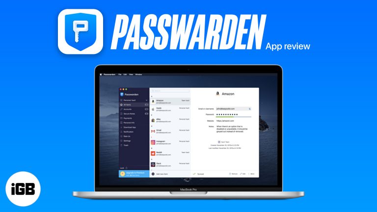 Passwarden: безопасное хранение и обмен конфиденциальными данными на Mac