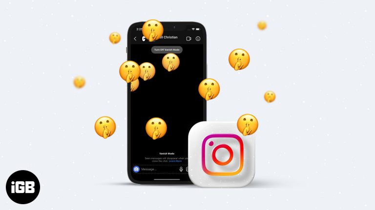 Как включить режим исчезновения в Instagram с iPhone