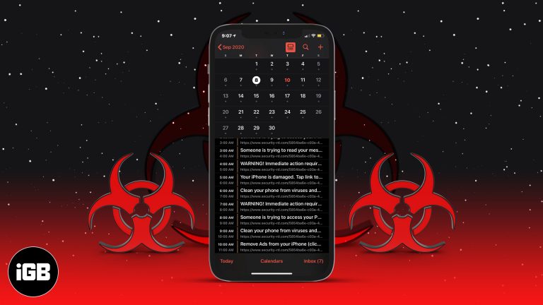 Как удалить вирус календаря iPhone (Советы по борьбе со спамом)