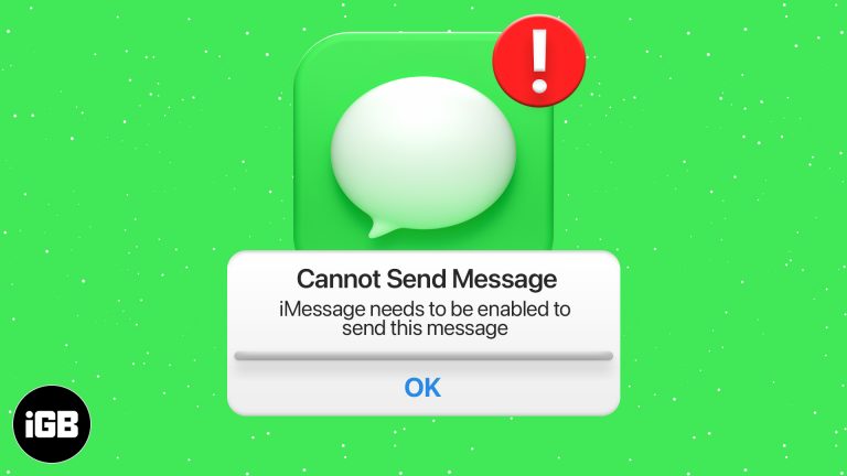Как исправить ошибку “iMessage необходимо включить для отправки этого сообщения”