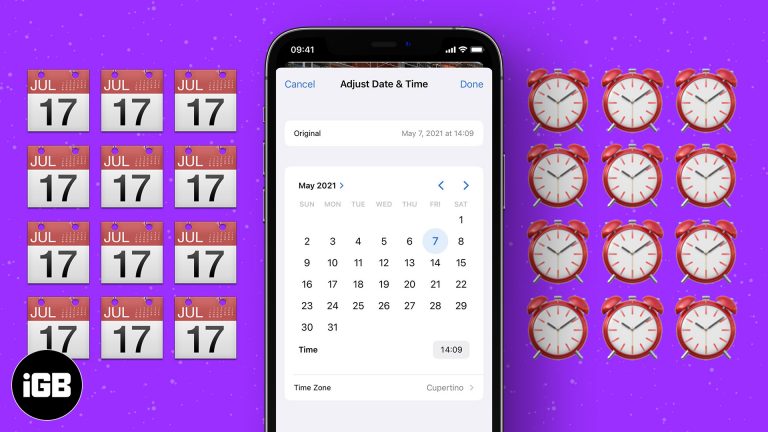 Как настроить дату и время фото или видео в iOS 15
