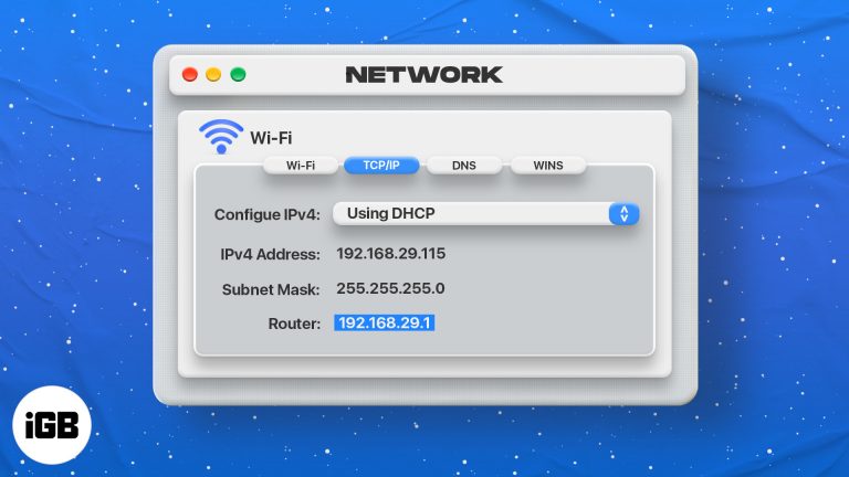 Как найти IP-адрес роутера на Mac (3 простых способа)