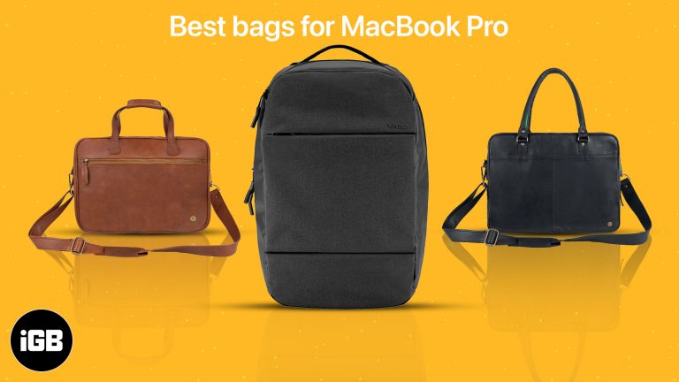 Лучшие сумки для MacBook Pro 2021 года