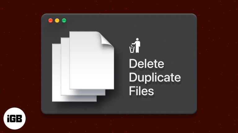 Как найти и удалить повторяющиеся файлы на Mac