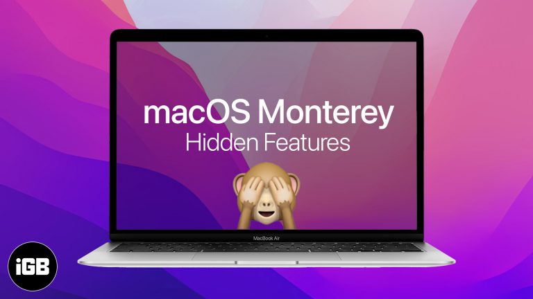 16 лучших скрытых функций macOS 12 Monterey, которые можно попробовать на Mac