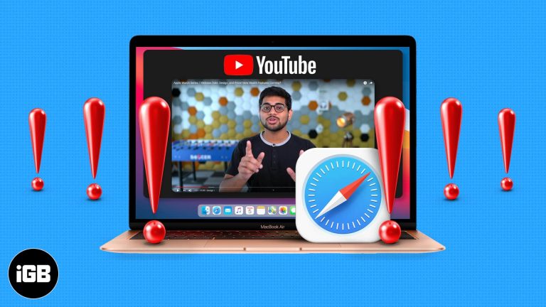 14 способов исправить видео с YouTube, которые не воспроизводятся в Safari Mac