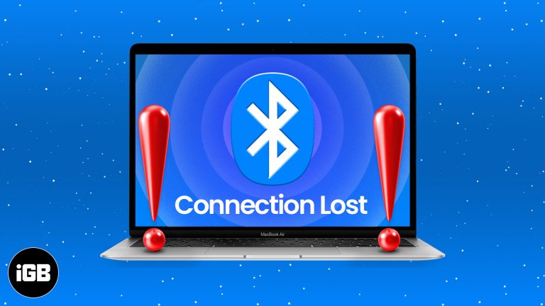 Устройства Bluetooth отключаются на Mac?  Вот как это исправить
