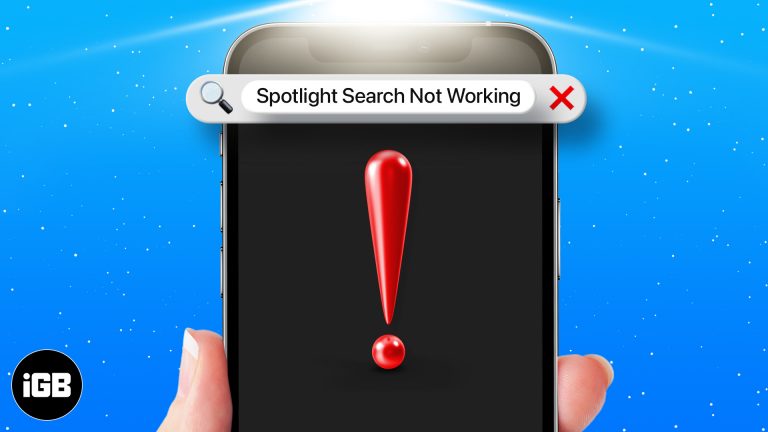 Поиск Spotlight не работает на iPhone?  6 быстрых исправлений