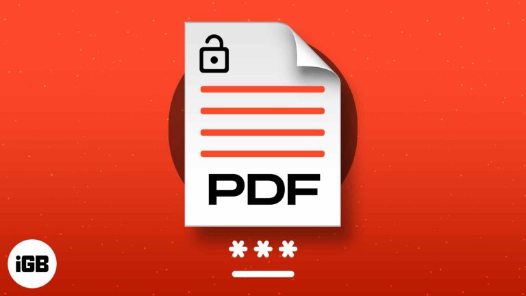 Как удалить пароль из PDF-файла на iPhone и iPad