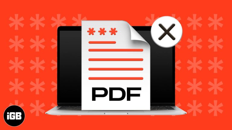 Как снять защиту паролем с PDF-файлов на Mac