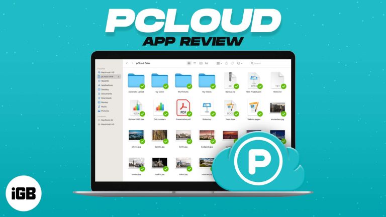 pCloud Storage: храните и управляйте файлами на вашем ноутбуке и iPhone