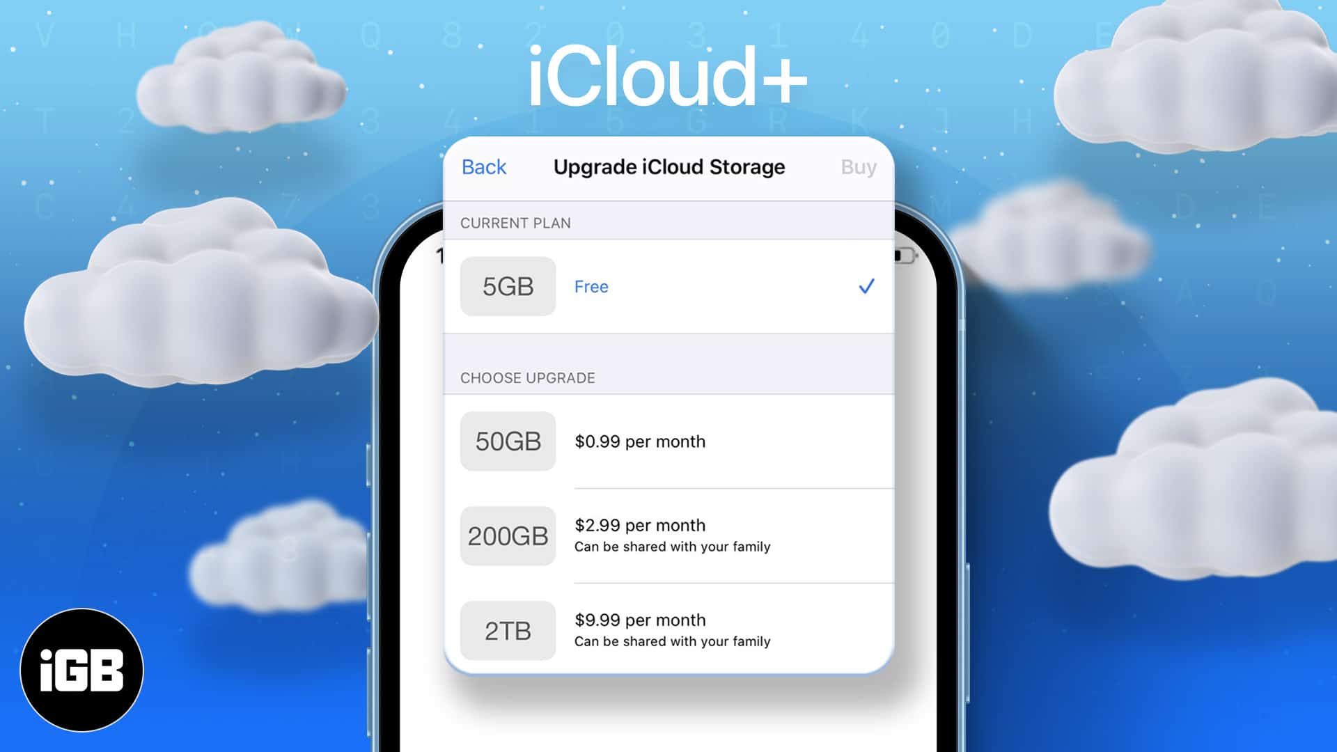 Облако icloud