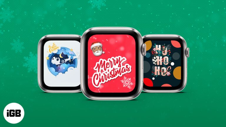 Лучшие рождественские циферблаты Apple Watch для праздничного образа в 2021 году (скачать бесплатно)