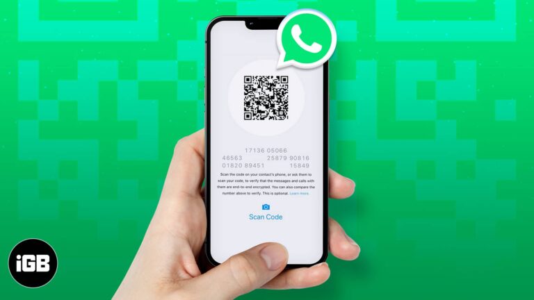 Как изменить код безопасности WhatsApp на iPhone и Android