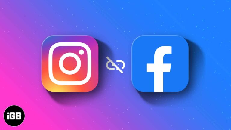 Как отвязать свой аккаунт Facebook от Instagram (2022)