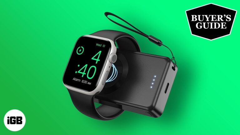 Лучшие зарядные устройства для Apple Watch в 2022 году