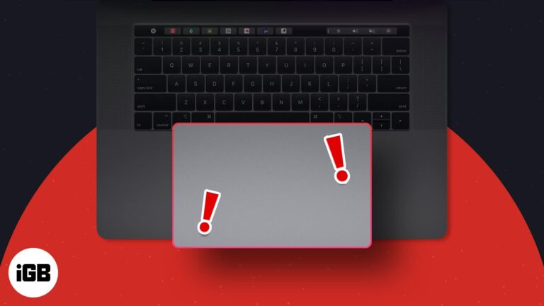 Трекпад не работает на MacBook?  9 эффективных способов исправить это