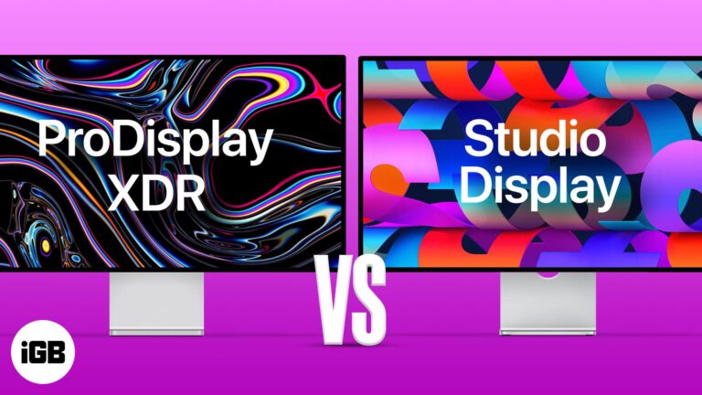 Apple Studio Display против Pro Display XDR: классы против масс
