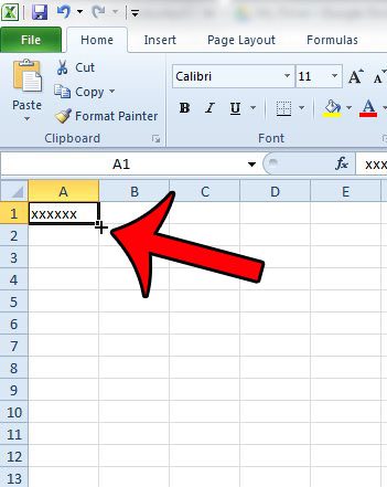 Как заполнить столбец одним и тем же значением в Excel 2010