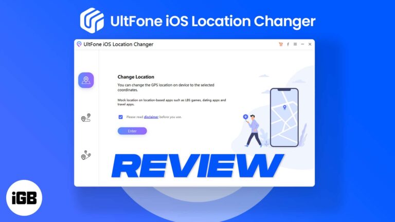 UltFone iOS Location Changer: лучший сменщик местоположения iPhone?