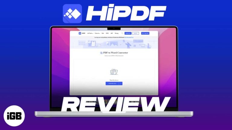 Обзор HiPDF: универсальное решение для всех ваших потребностей в формате PDF