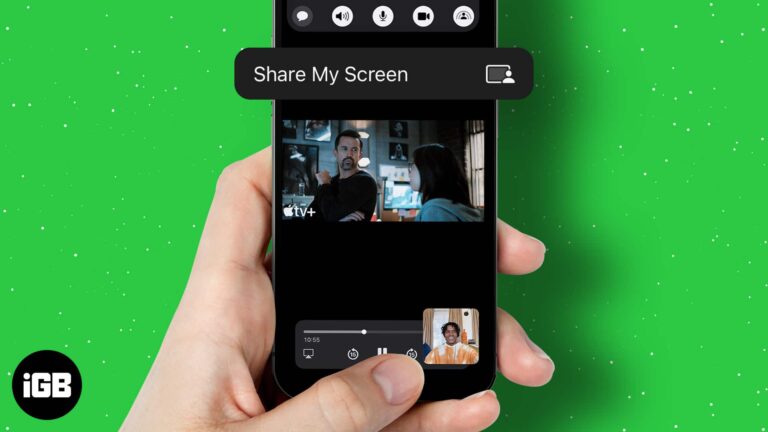 Как поделиться экраном в FaceTime с помощью iPhone, iPad и Mac