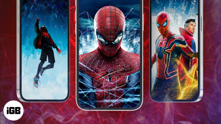 12 веб-татических обоев для iPhone с Человеком-пауком в 2022 году