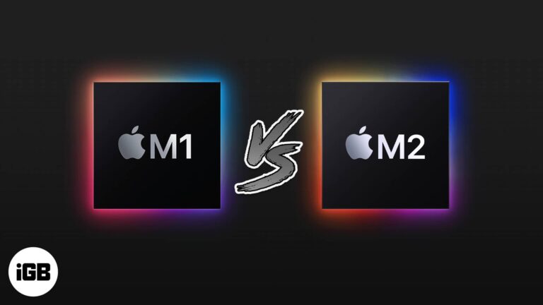Чип Apple M1 и M2: в чем разница?