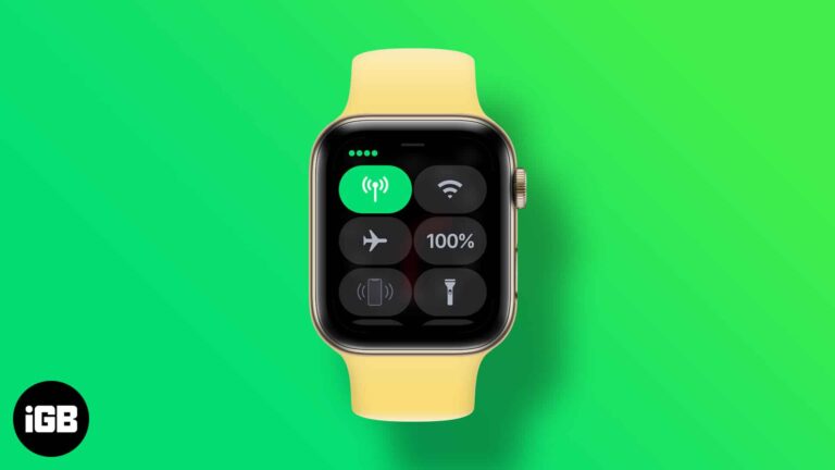 Как настроить и использовать сотовую связь на Apple Watch