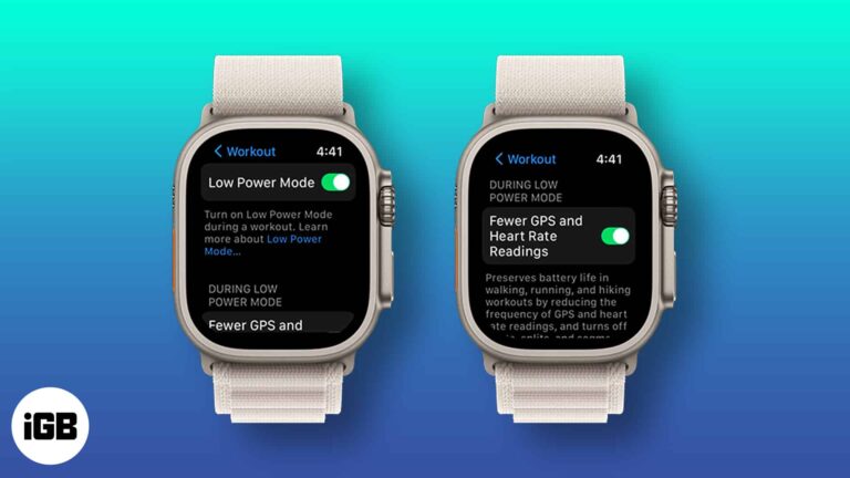 Как получить 60 часов автономной работы Apple Watch Ultra