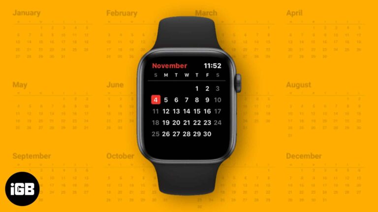 Как использовать приложение «Календарь» на Apple Watch в watchOS 9