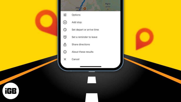 Как использовать Google Maps в качестве планировщика поездок на iPhone