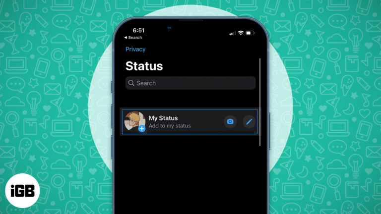 Как использовать статус WhatsApp на iPhone (полное руководство)