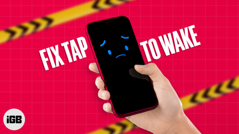 Tap to Wake не работает на iPhone?  7 способов исправить это!