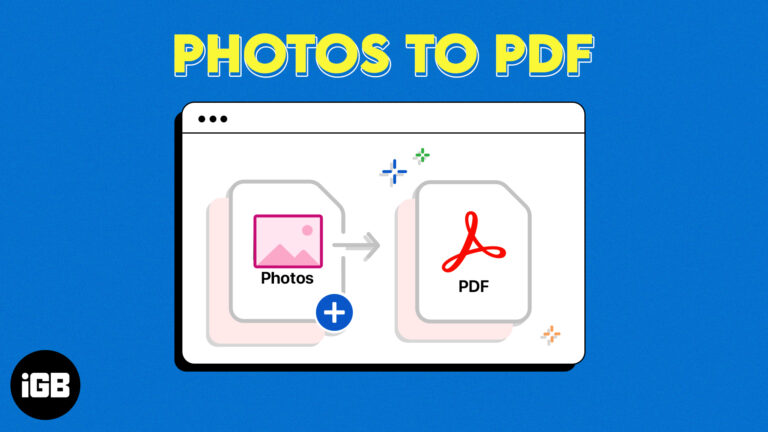 Как конвертировать фотографии в PDF на Mac