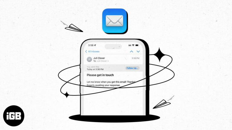 Как использовать приложение Follow Up in Mail на iPhone, iPad и Mac