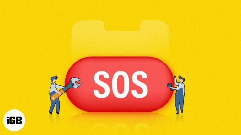 Как исправить проблему «Только SOS» на iPhone