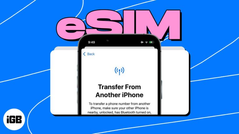 Как перенести eSIM на новый iPhone: объяснение 4 способов!