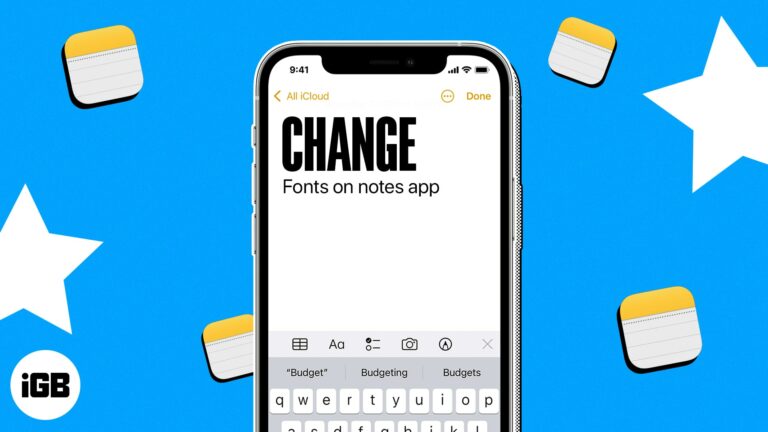 Как изменить стиль шрифта в приложении Notes на iPhone, iPad и Mac