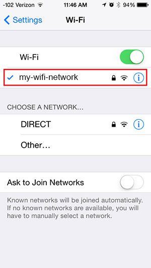Как узнать, подключен ли ваш iPhone к Wi-Fi