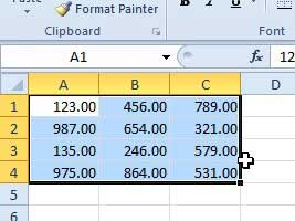 Как перестать показывать десятичные разряды в Excel 2010
